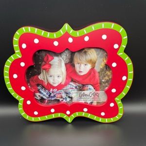 Happy Everything Coton Colors frame attachment with Velcro for large platter.